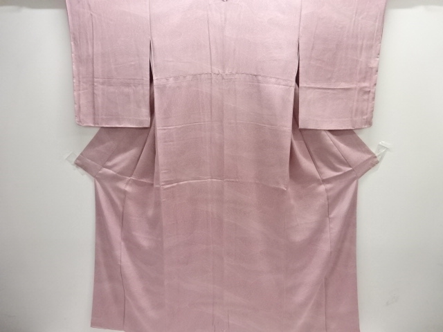 流水にのり散らし模様小紋着物